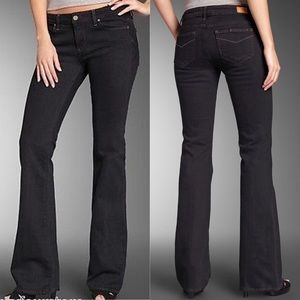 Paige Jeans Hollywood Hills Black Bootcut Size 27
